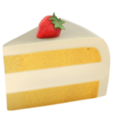 Emoji part de gâteau