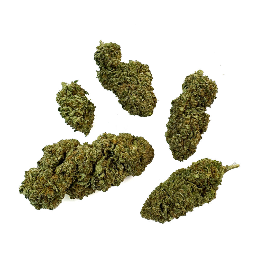 Swizzler — fleur de CBD macro 2