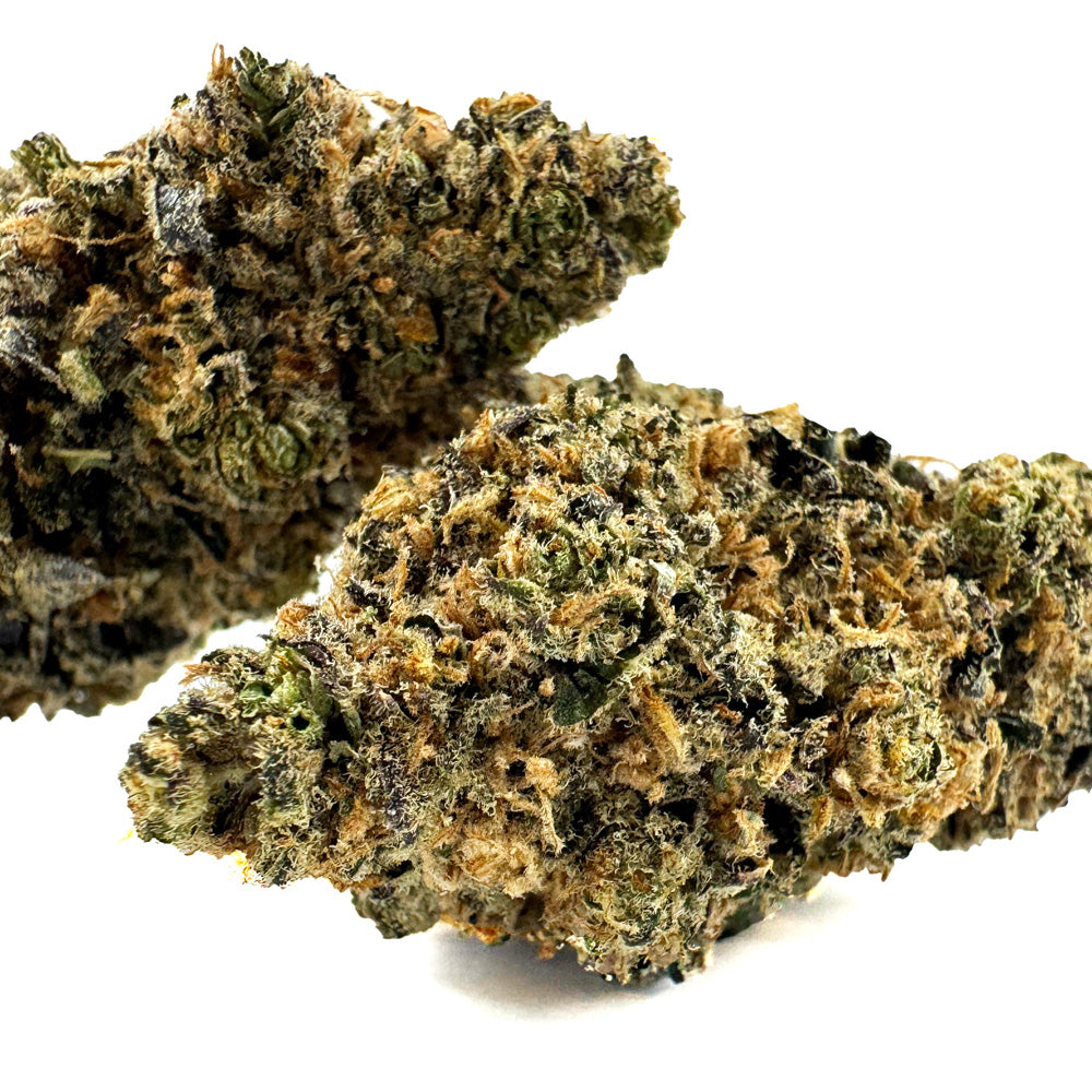 Grape Soda — fleur de CBD macro 2