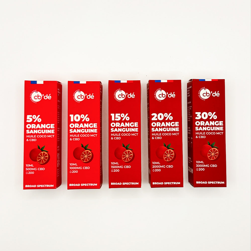 Huile de CBD - cb'dé